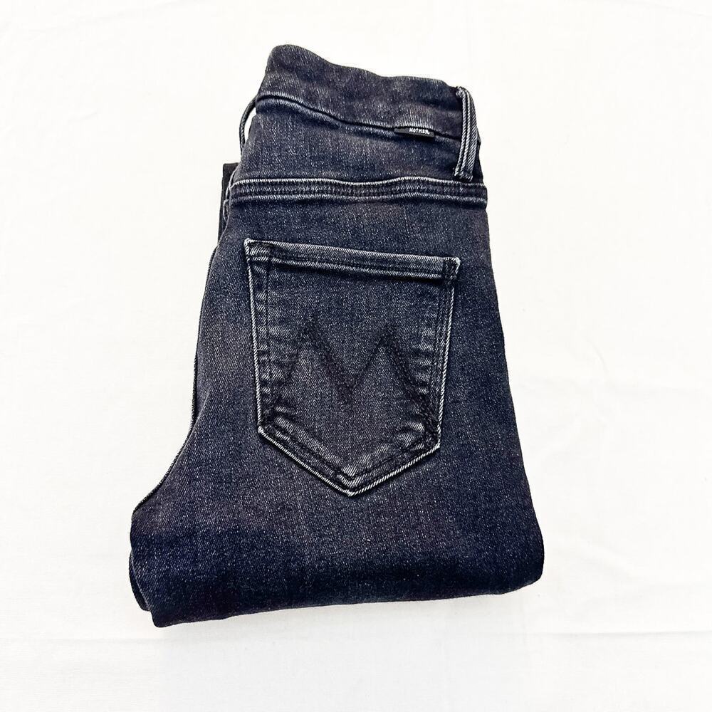 Mother High Waisted Looker Ankle Encounters At Night Denim Jeans Skinny Size 25